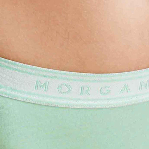 Lot de 2 culottes - Verte Morgan Lingerie INES en coton Morgan Lingerie  - Morgan lingerie