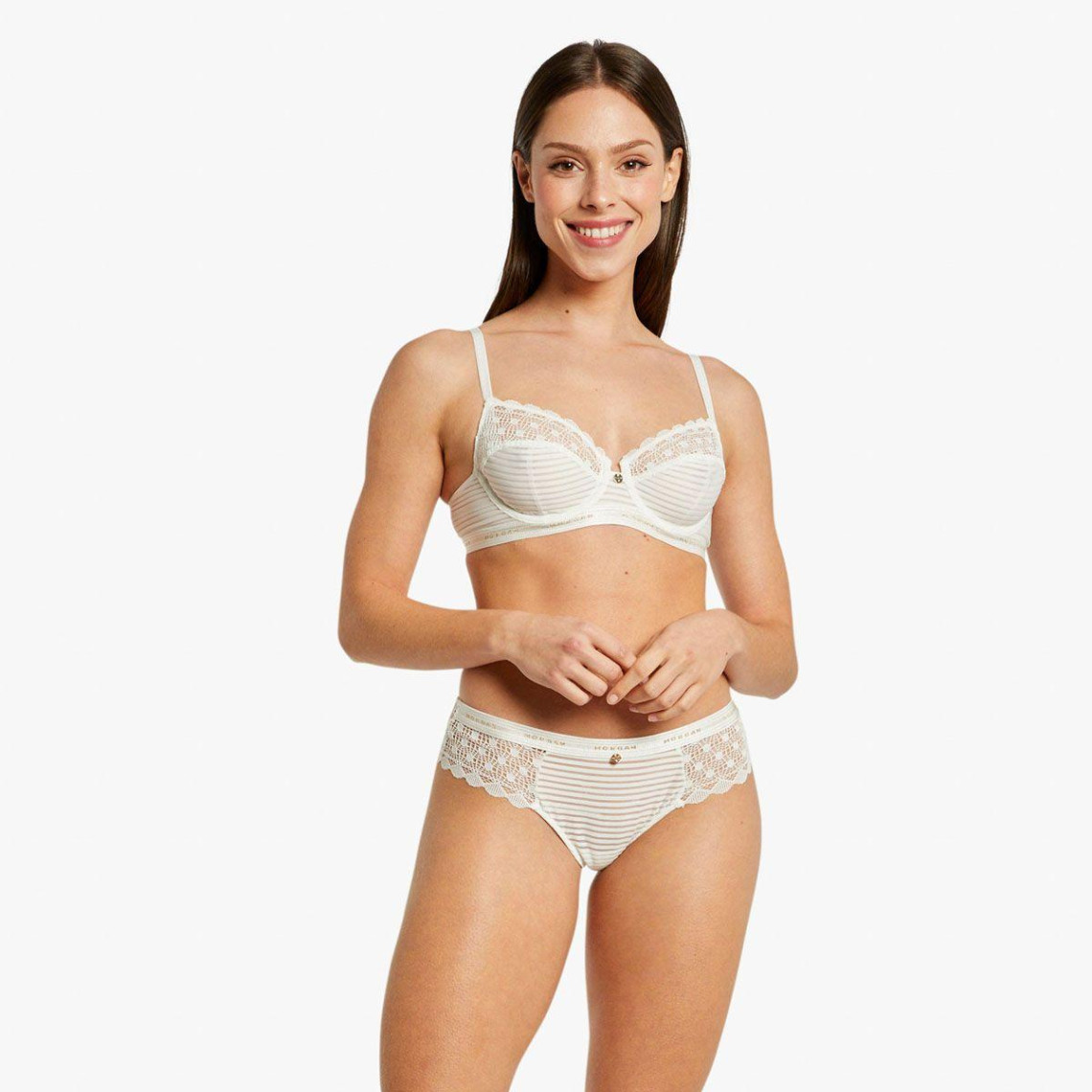 shorty string ivoire lily blanc