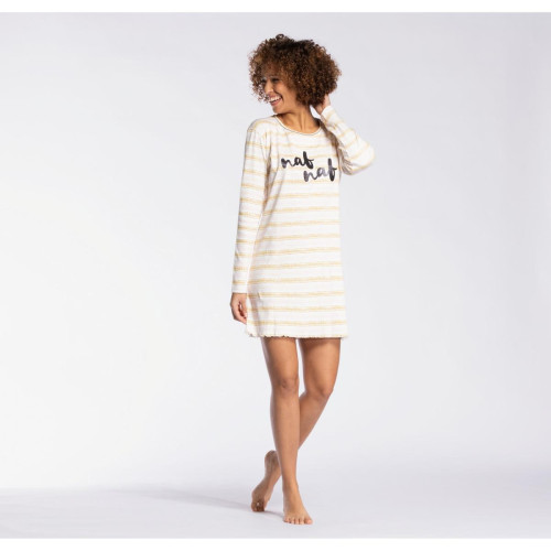Liquette - Blanche Naf Naf Homewear en coton Naf Naf homewear  - Lingerie sexy promotion