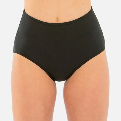 Culotte de bain menstruelle noir en nylon - Sorio - Nouveautés lingerie et maillot grande taille