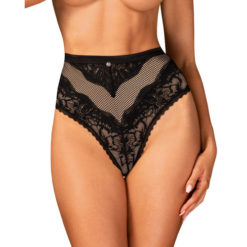 Culotte Olvidia XS/S - Noire Obsessive SEXY - Obsessive - Promo fitancy lingerie grande taille