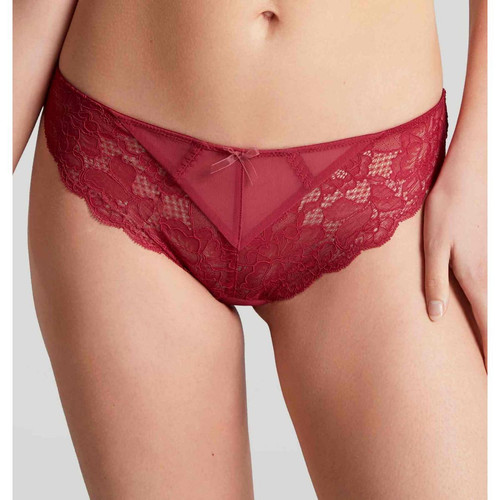 Culotte Brésilienne - Rouge Panache - Promo lingerie panache grande taille