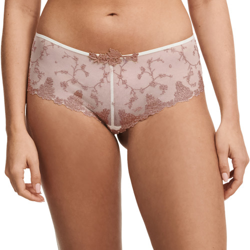 Shorty - Nude Passionata  - White Nights en maille Passionata  - Boxer femme shorty