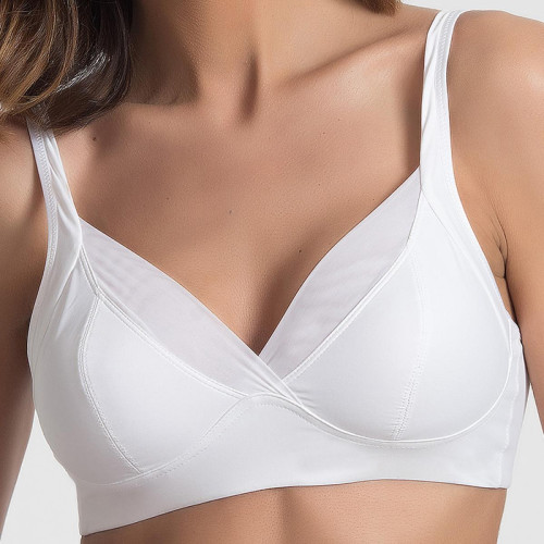 Soutien-gorge grand maintien blanc Feel Good Support