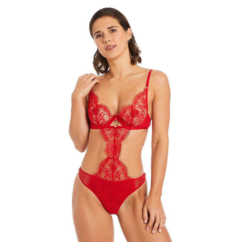 Trikini rouge Sangria - Pomm Poire - Mix and match