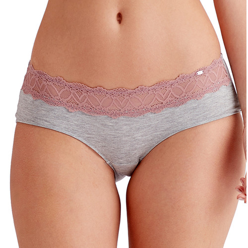 Shorty Pretty Polly CASUAL COMFORT gris - Sport et homewear