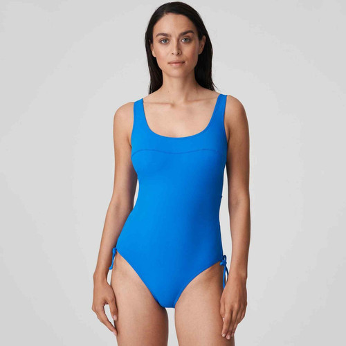 Maillot de Bain Une Pièce Gainant Sans Armatures - Bleu Prima Donna Maillot Holiday - Promo maillot de bain prima donna