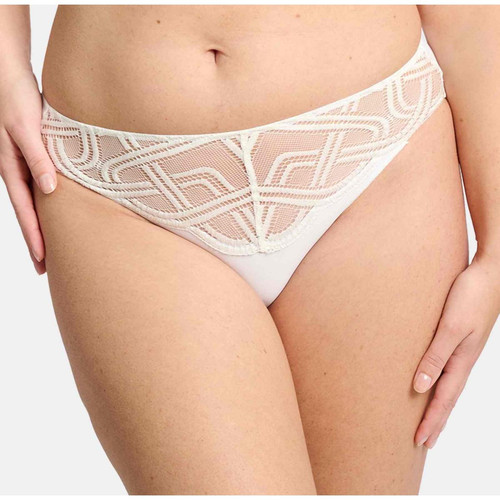 Culotte classique - Ivoire Sans Complexe en coton - Sans Complexe - Promo fitancy lingerie grande taille