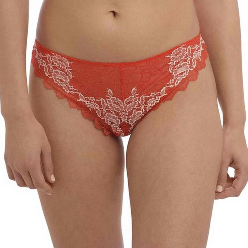 Tanga - Orange Wacoal lingerie LACE PERFECTION en nylon Wacoal lingerie  - Promos wacoal