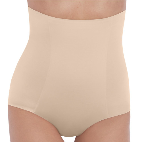 Culotte gainante taille haute Wacoal BEYOND NAKED COTTON sand