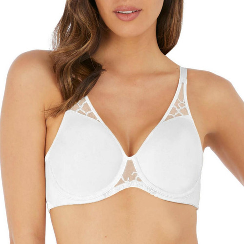 Soutien-gorge emboitant invisible armatures blanc Wacoal LISSE Blanc  - Wacoal lingerie - Promo lingerie
